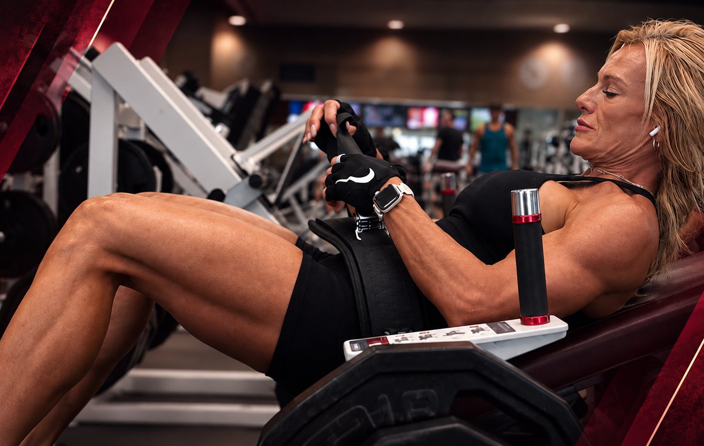 Strength training in the gym